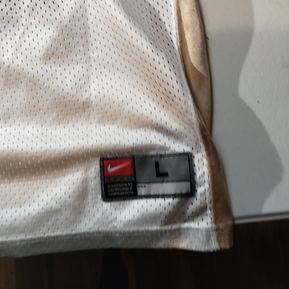 Vintage Nike Team Marshall Faulk St Louis Rams NFL #28 Football Jersey Large - Picture 2 of 6